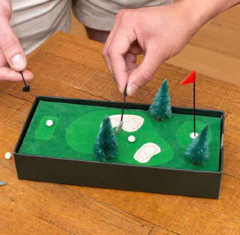 Jeu de Golf Miniature pour Bureau