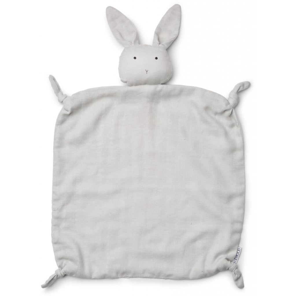 Doudou plat Agnete lapin dumbo grey