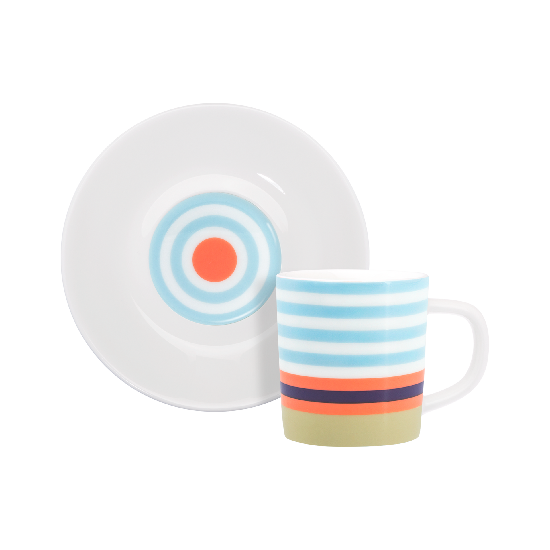 Espresso Cup with Saucer - Positano 