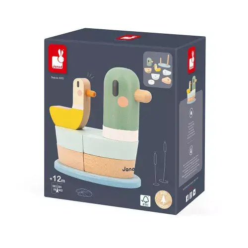 Wooden toys - Stacking ducks - Sweet Cocoon 