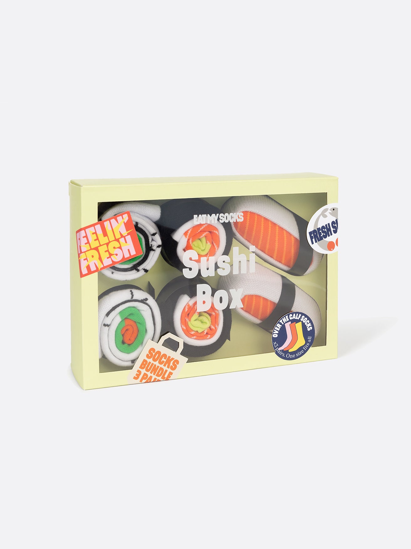 Sushi Socks Set - 3 pairs