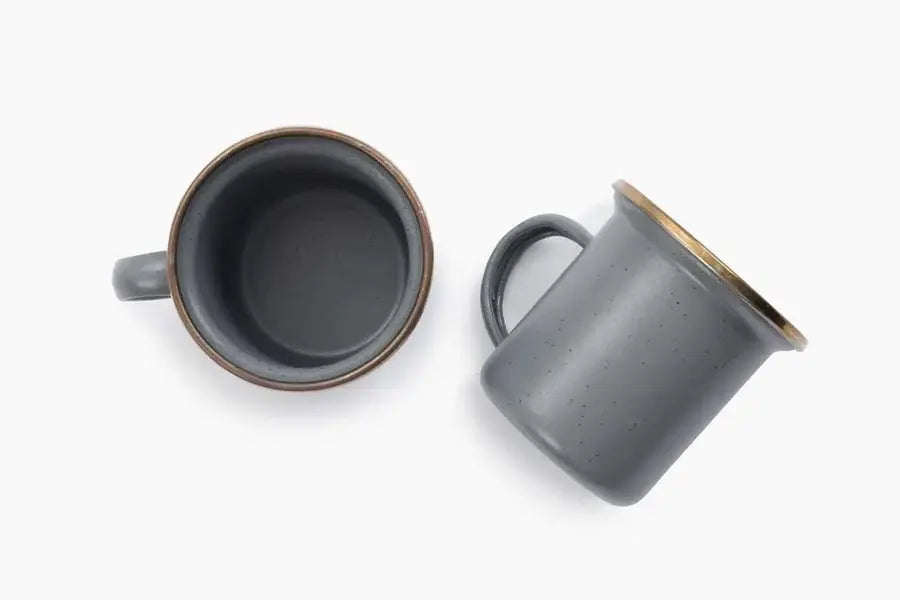 Cups Espresso slate grey (x2)