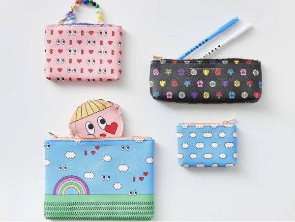 Mini Pochette Eye candy nuages