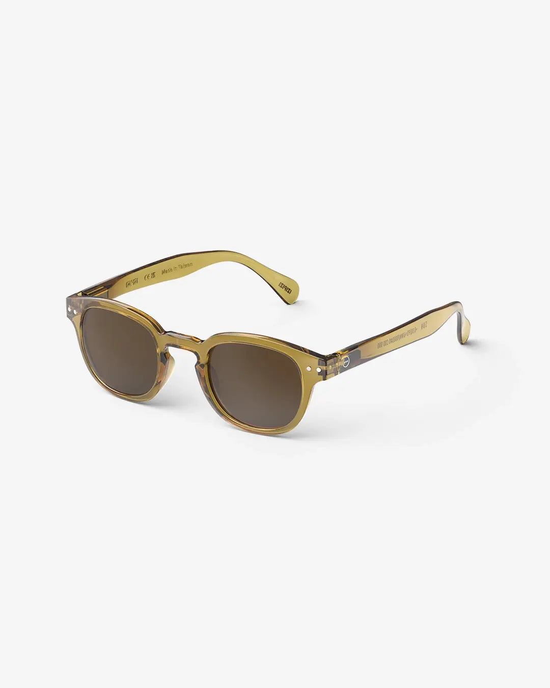 Lunettes de Soleil - #C Golden Green