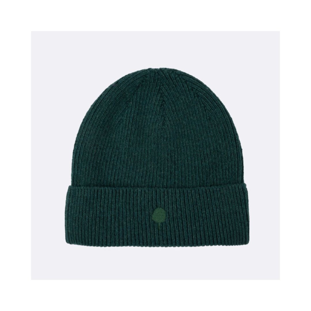 Green Woolen Beanie 