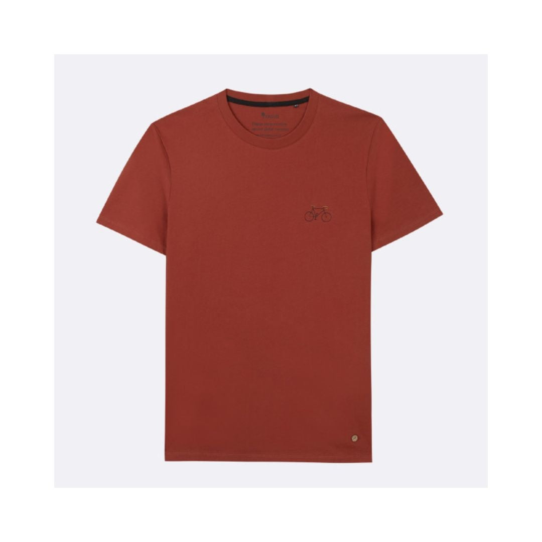 T-shirt Arcy Vélo Terracotta