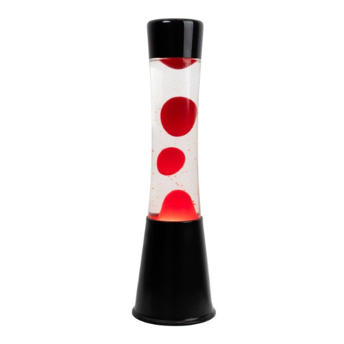 Lava Lamp - Black and red