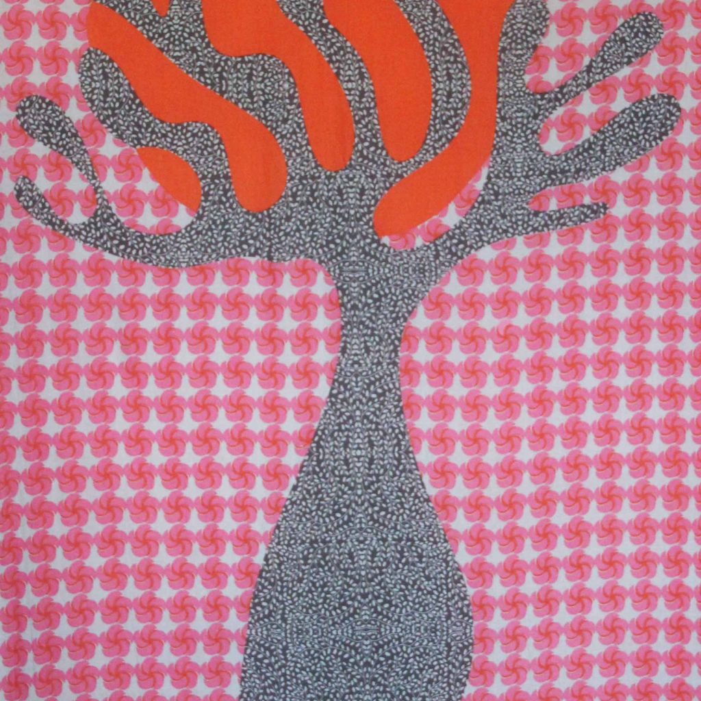 Sjaal van biologisch katoen - Baobab Rose Pink 
