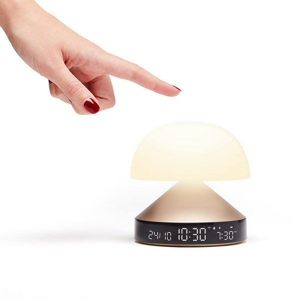 Mina Sunrise alarm clock - Gold