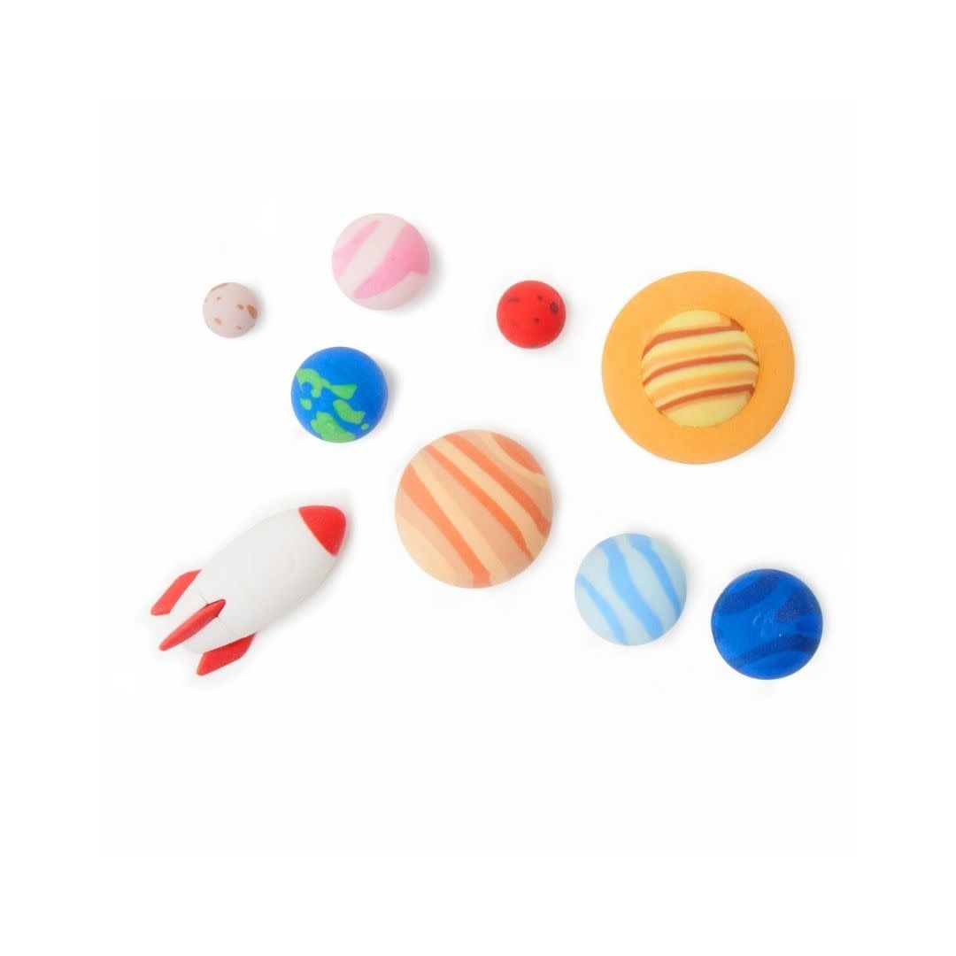 Solar System Eraser - Set of 9