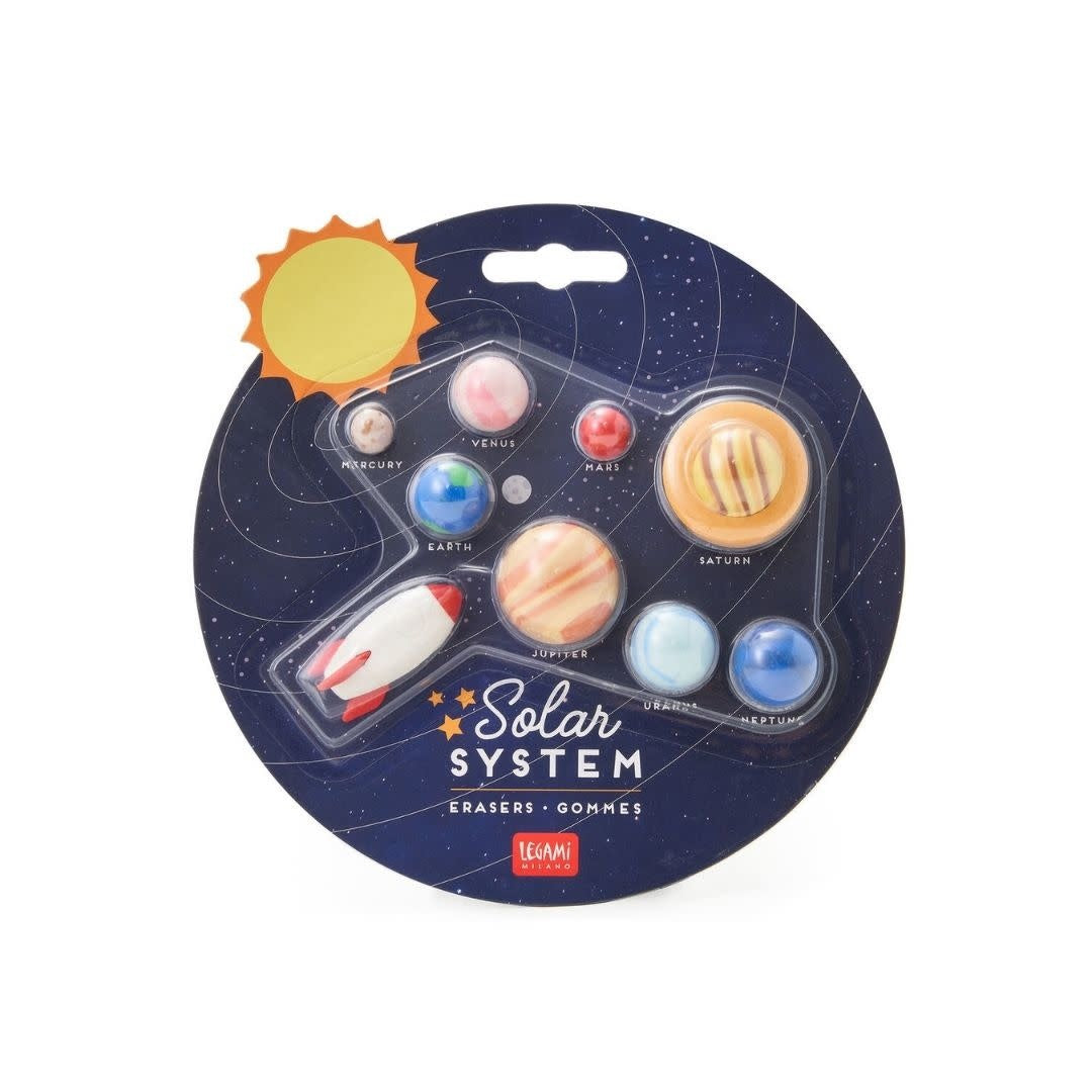 Solar System Eraser - Set of 9