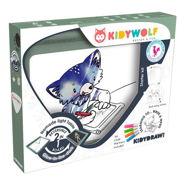 Kidydraw tablette lumineuse nomade