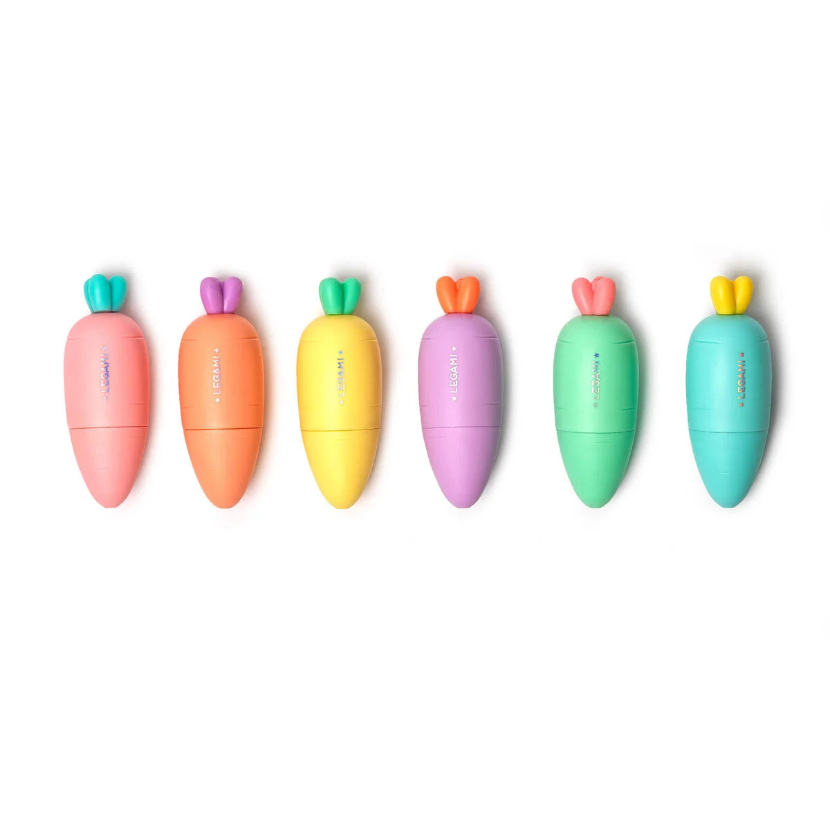 Set of 6 Mini Carrate Team Highlighters