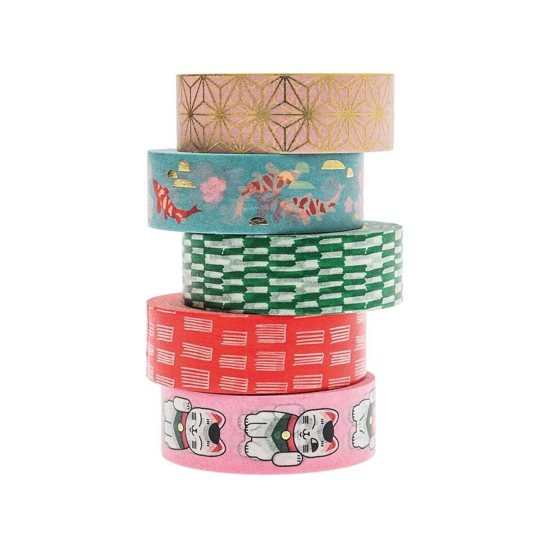 Japanese inspired tape set