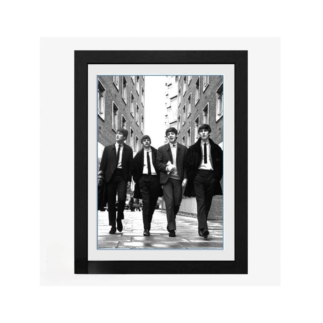 The Beatles Portrait in London Framed Print 