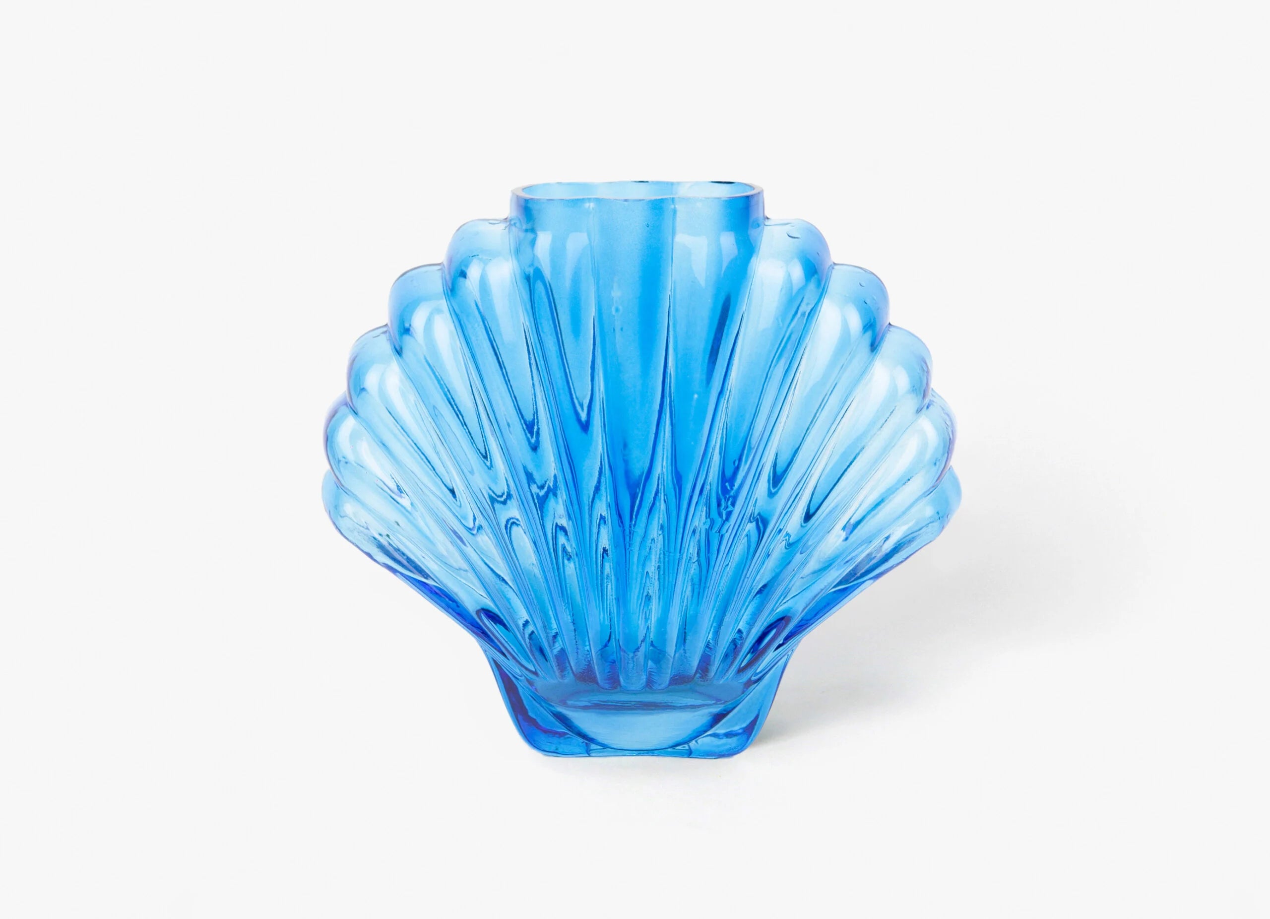 Vase - Coquillage Bleu Cobalt