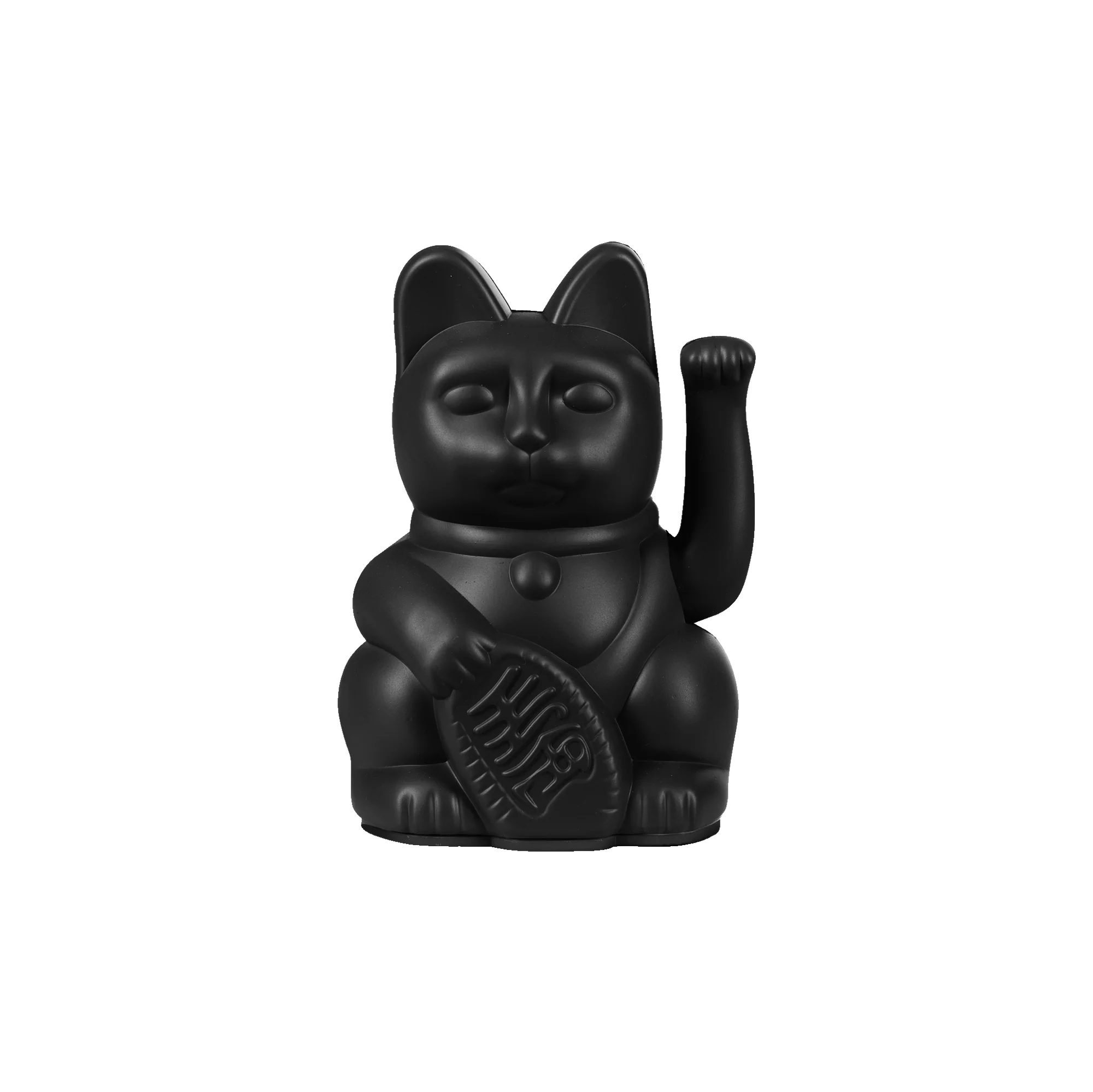 Mini Gelukskat - Maneki Neko Zwart