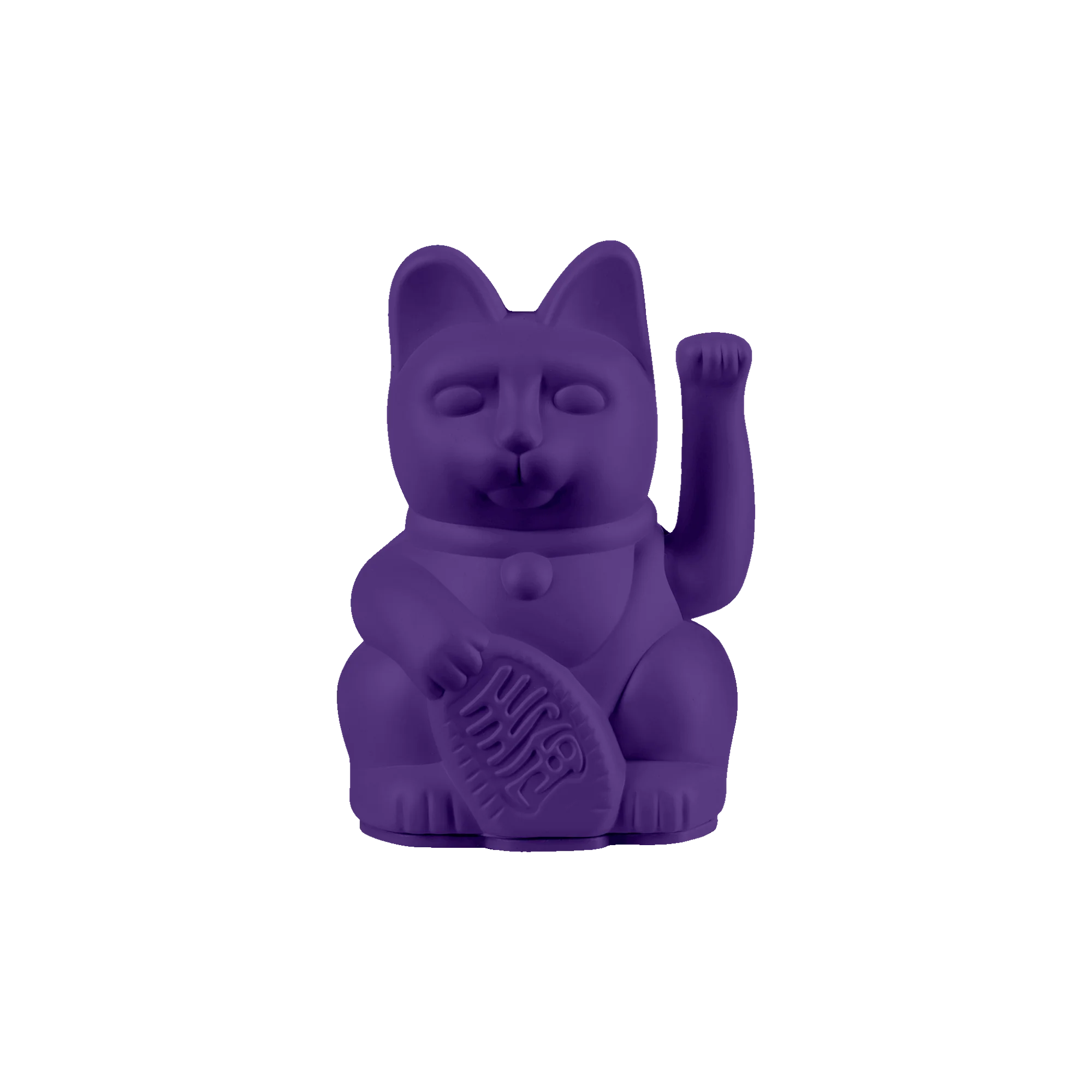 Mini Chat Porte-bonheur - Maneki Neko Violet