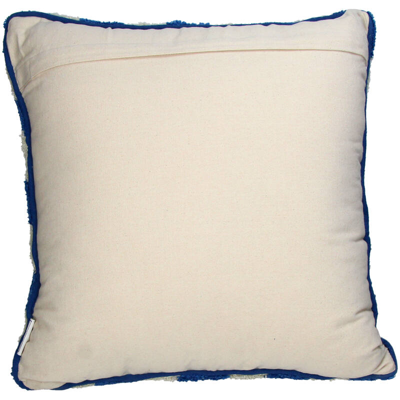 Coussin - Carreaux Bleu & Blanc