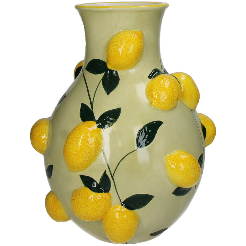 Dolomite Vase - Lemon 