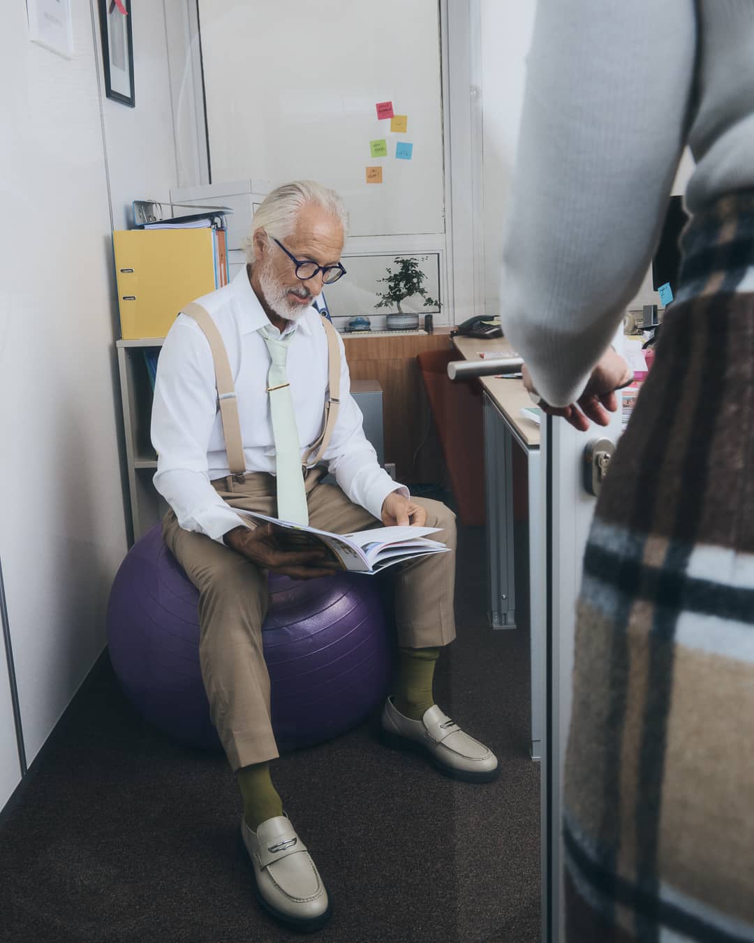 Lunettes de Lecture - #D Blue Ink - Office Playground