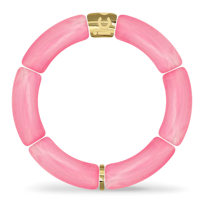 Bella volledig roze armband