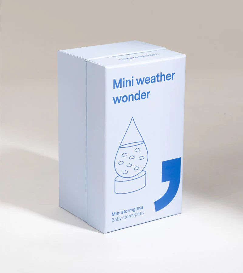 Storm Glass for Weather Prediction - Small Size