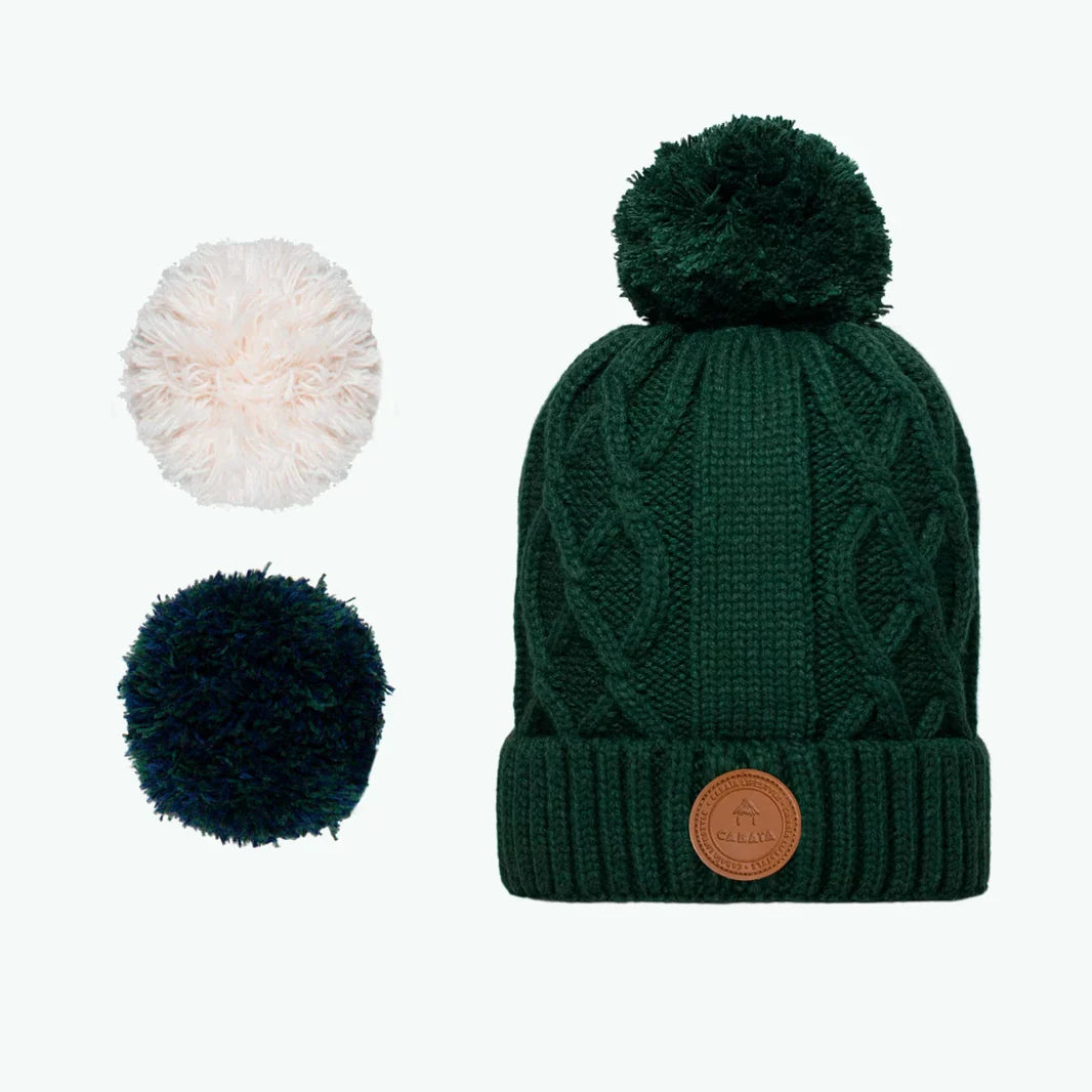 Dark Green Appletini Beanie