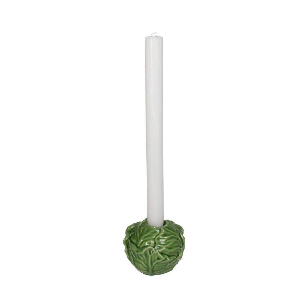 Earthenware Candleholder - Cabbage 