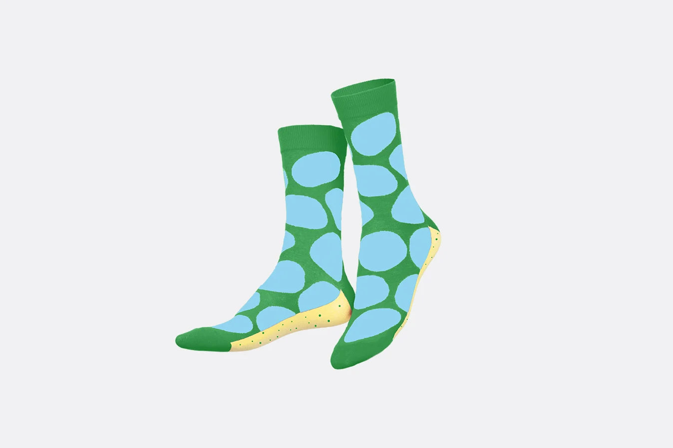 Chaussettes -  Salty Chips Green