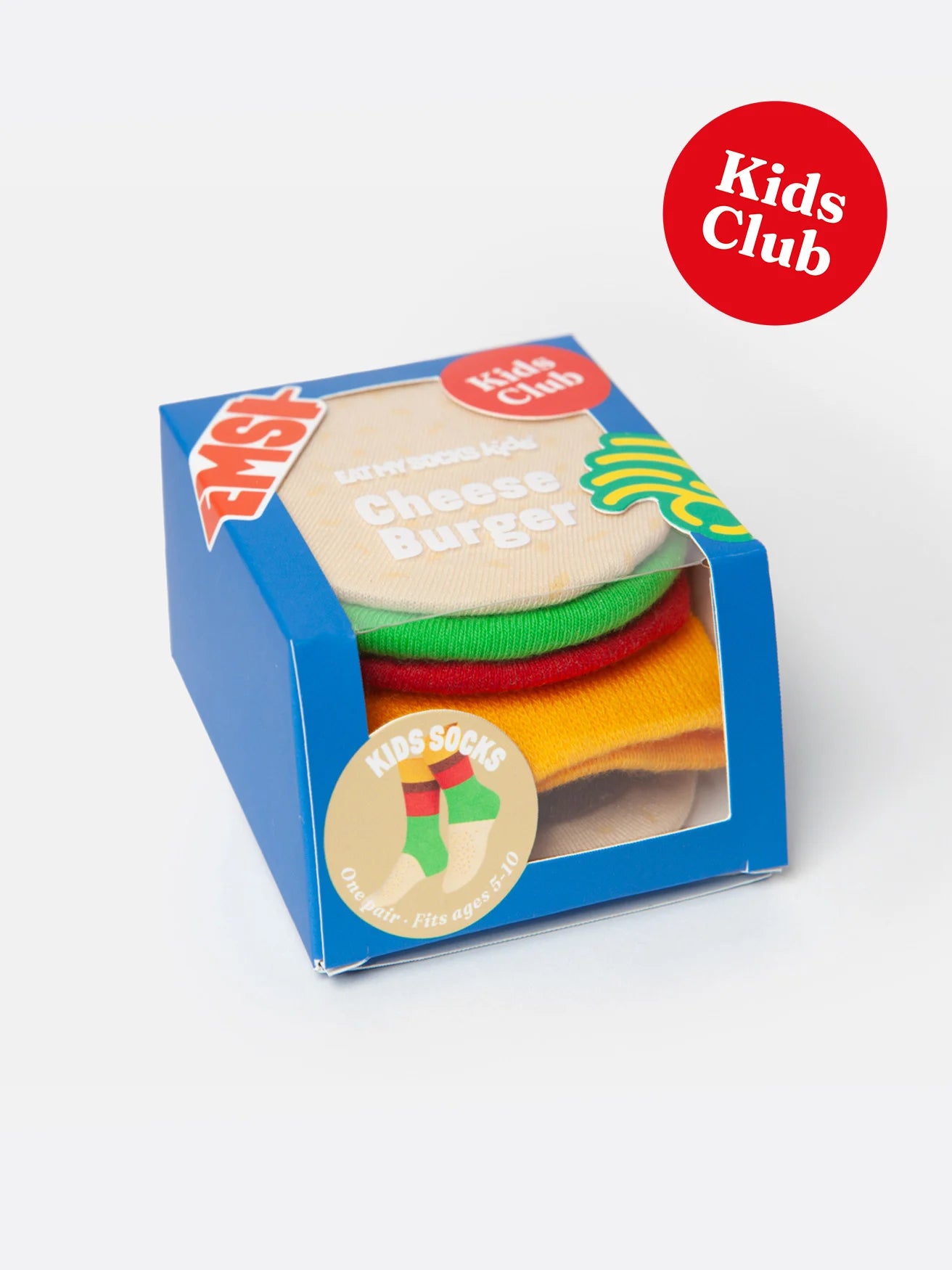 Socks - Kids Club Cheeseburger