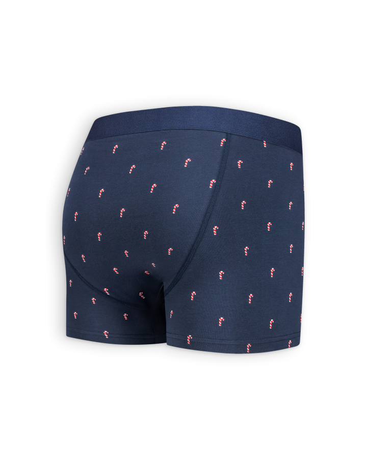 Boxer - Candy Cane Navy