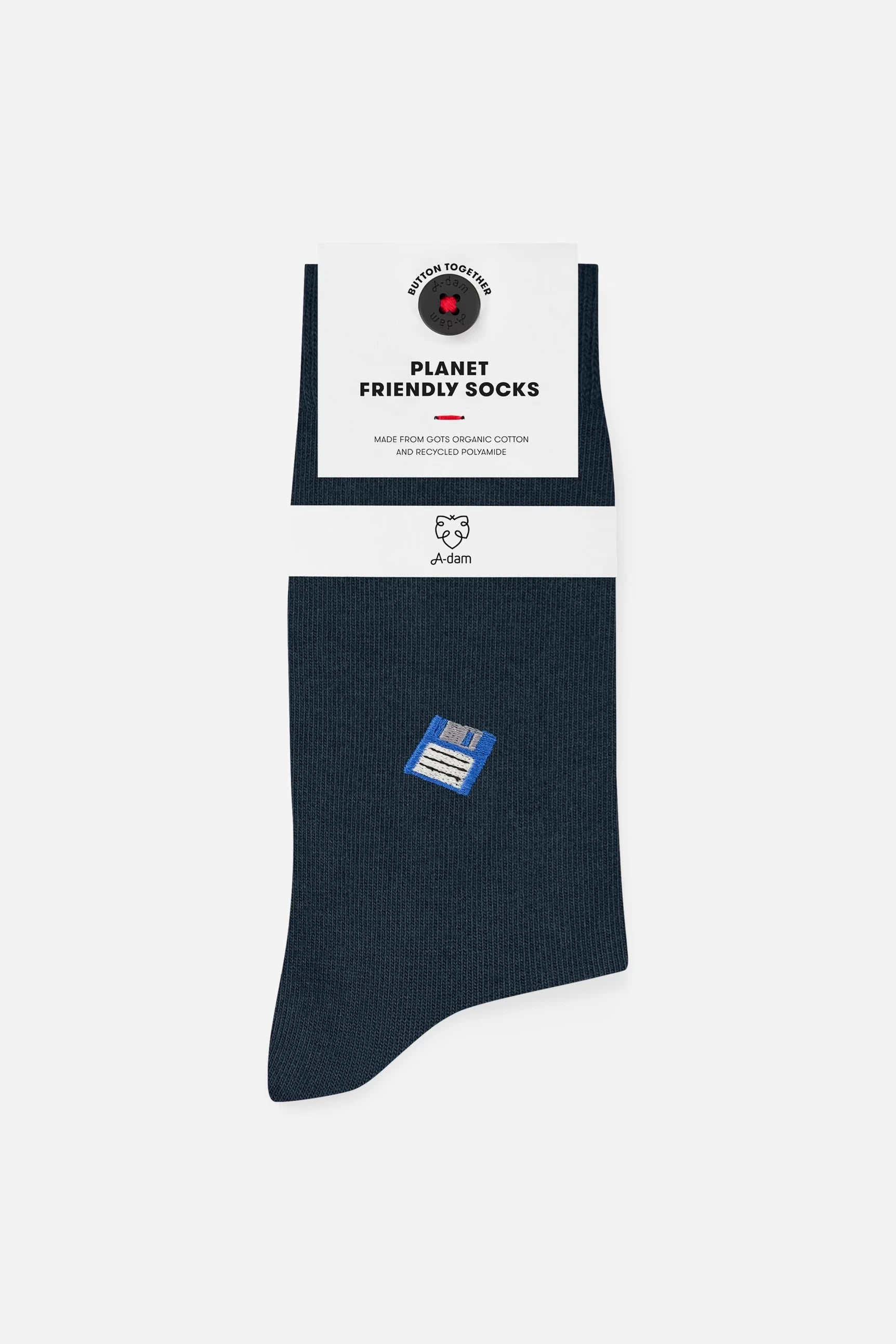 Socks - Floppydisk Navy 