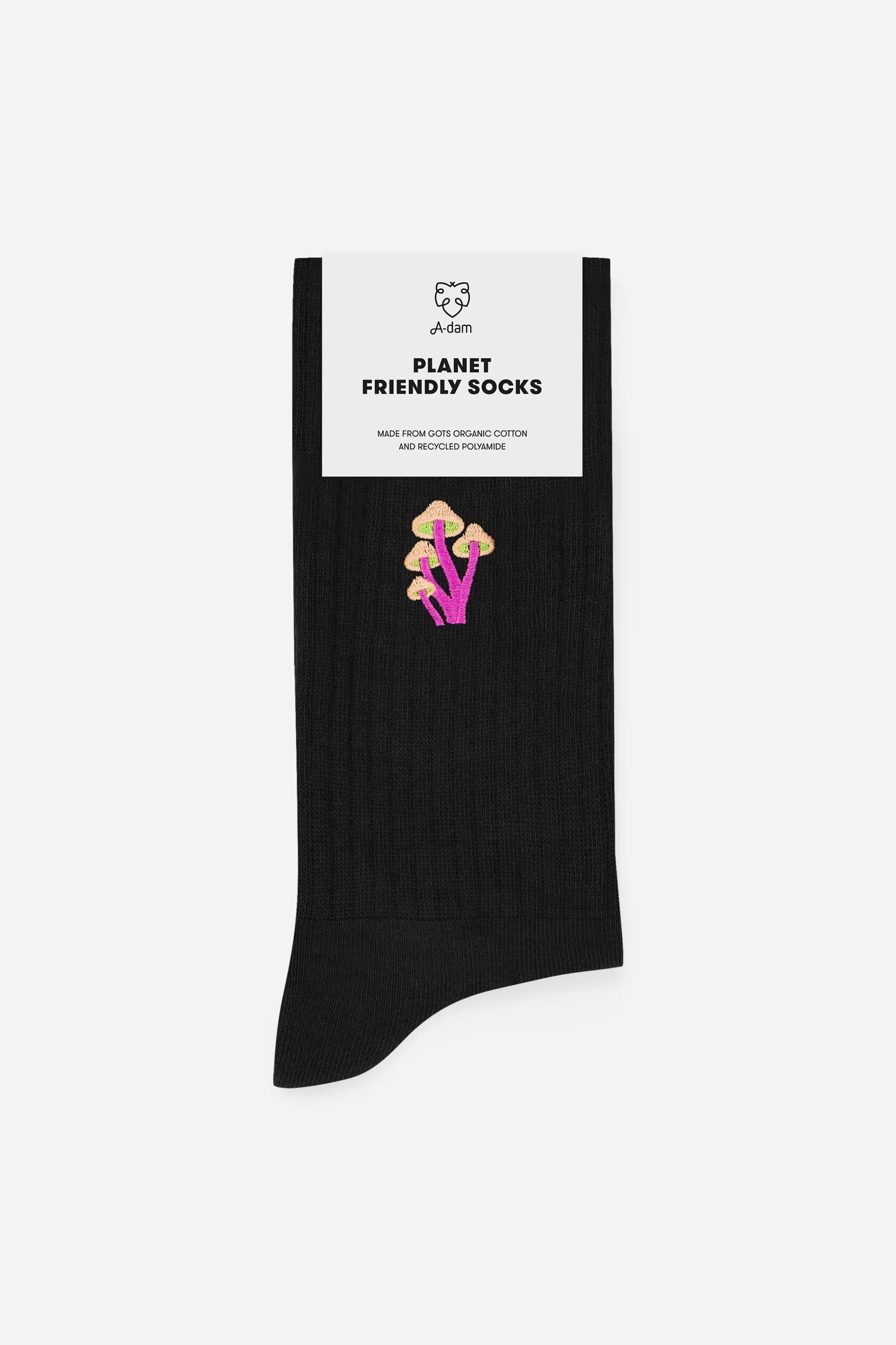 Chaussettes de Sport - Mushroom Black