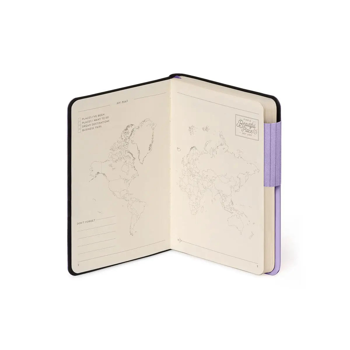 Carnet de notes My notebook Vierge lavender Small