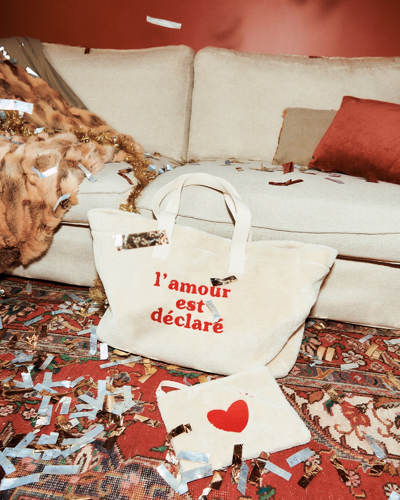 Moumoute Tote Bag - L'amour est Déclaré