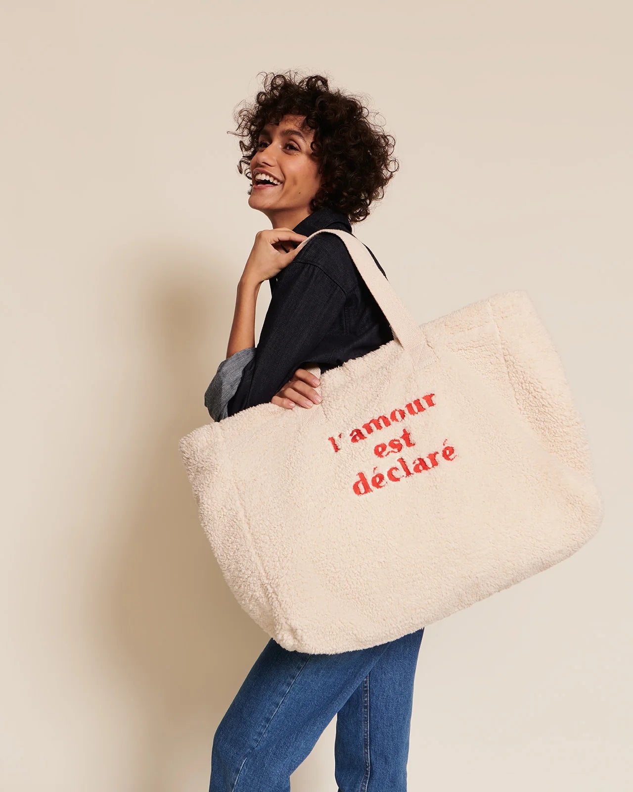 Moumoute Tote Bag - L'amour est Déclaré