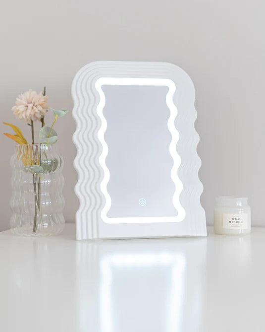 LED Wave Mirror - Siena