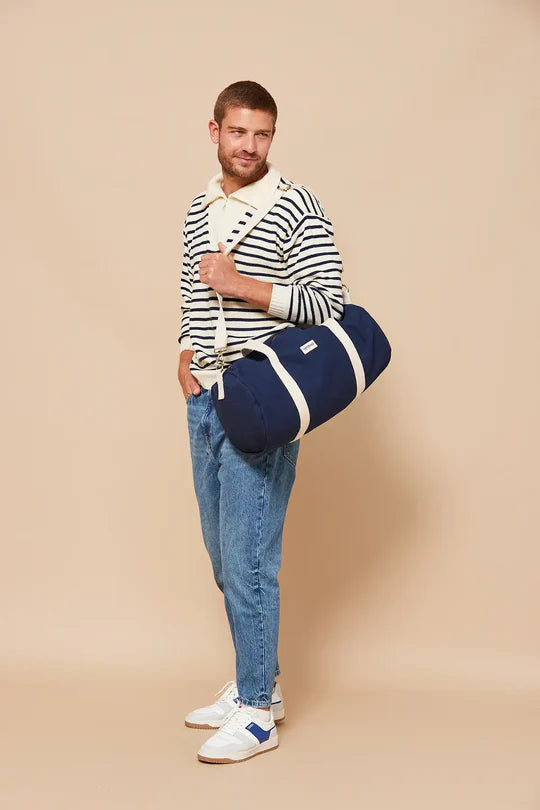 Polochon Bag - Simon Navy Blue