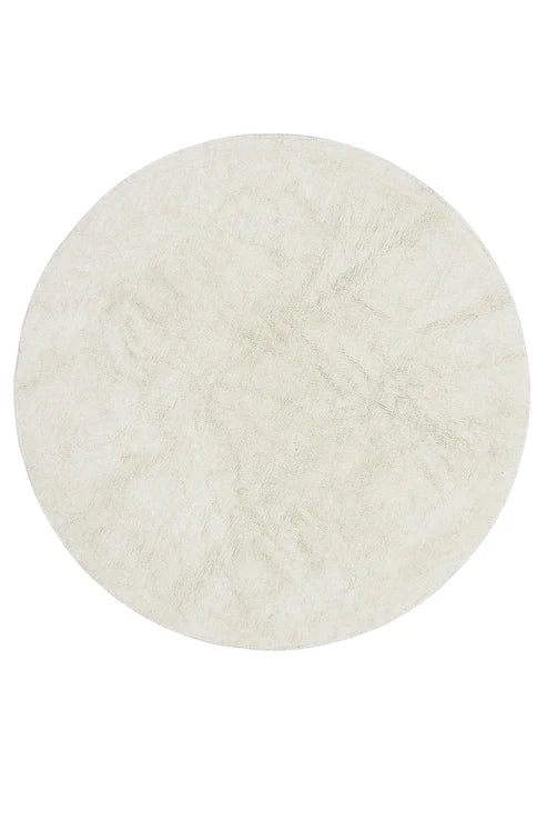 Tapijt - Woolable Round Natural