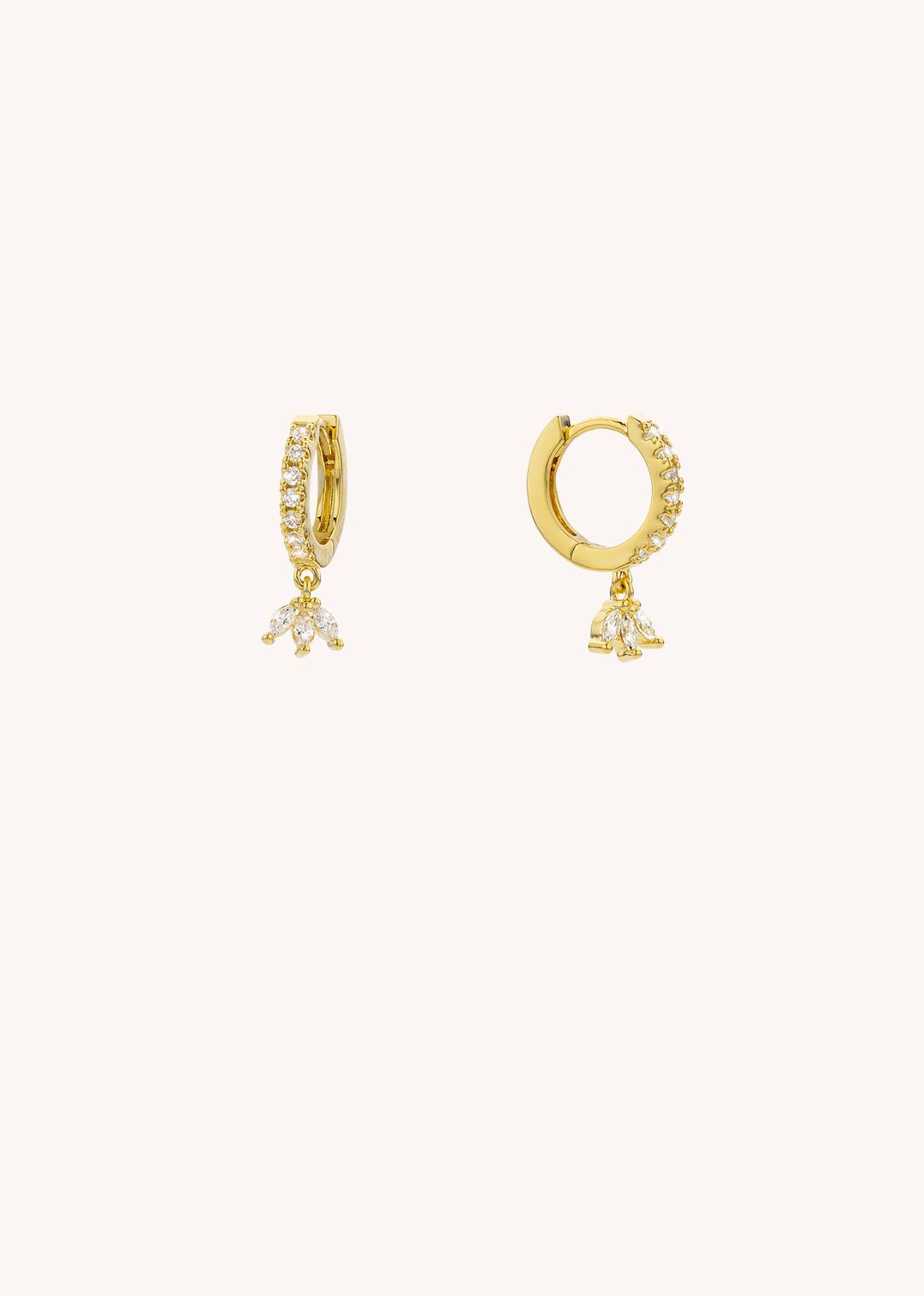 Earrings - Magnolia Delhi Gold