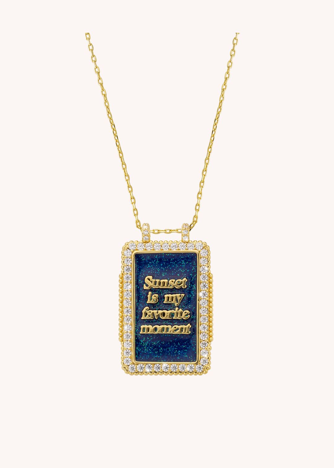 Ketting - Sunset Twice Boheme Goud