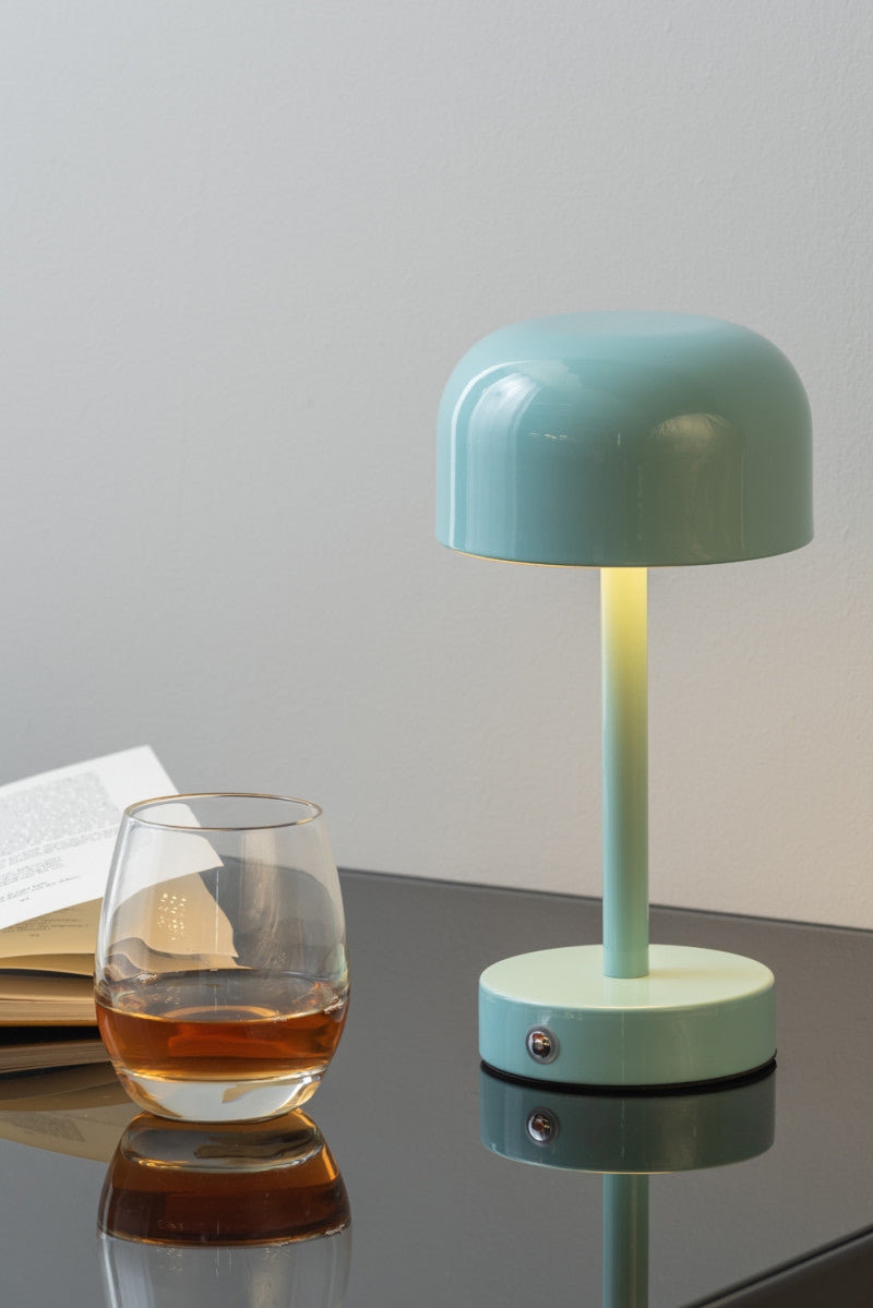 Table Lamp - James LED Turquoise Blue