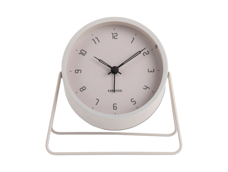 Alarm Clock - Stark Metal Matte Grey