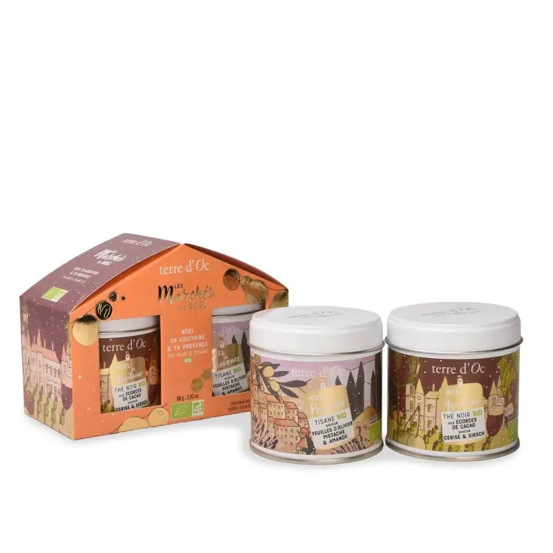 Black Tea & Herbal Tea Duo - Provence and Aquitaine