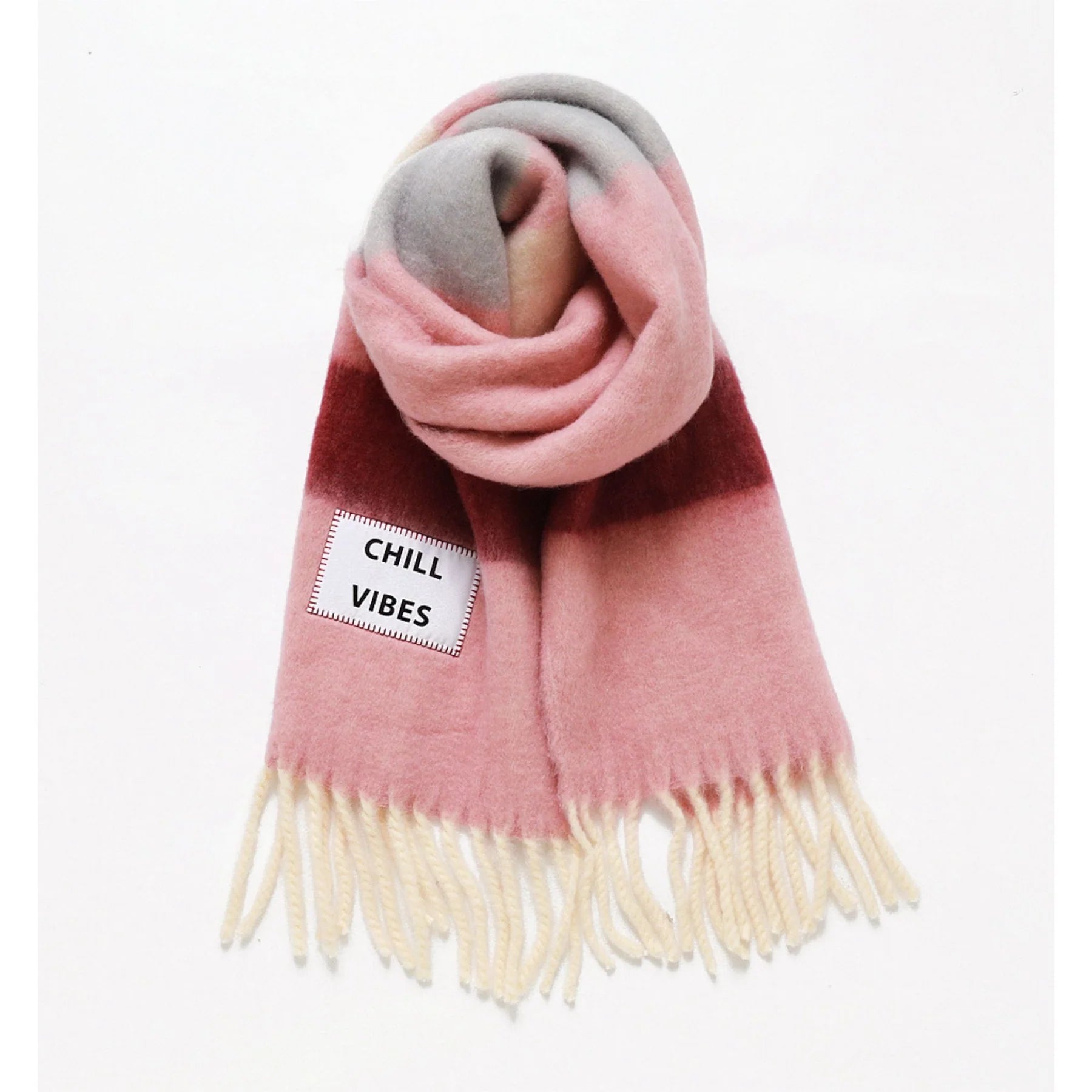 Maxi Scarf - Color Block Chill Vibes