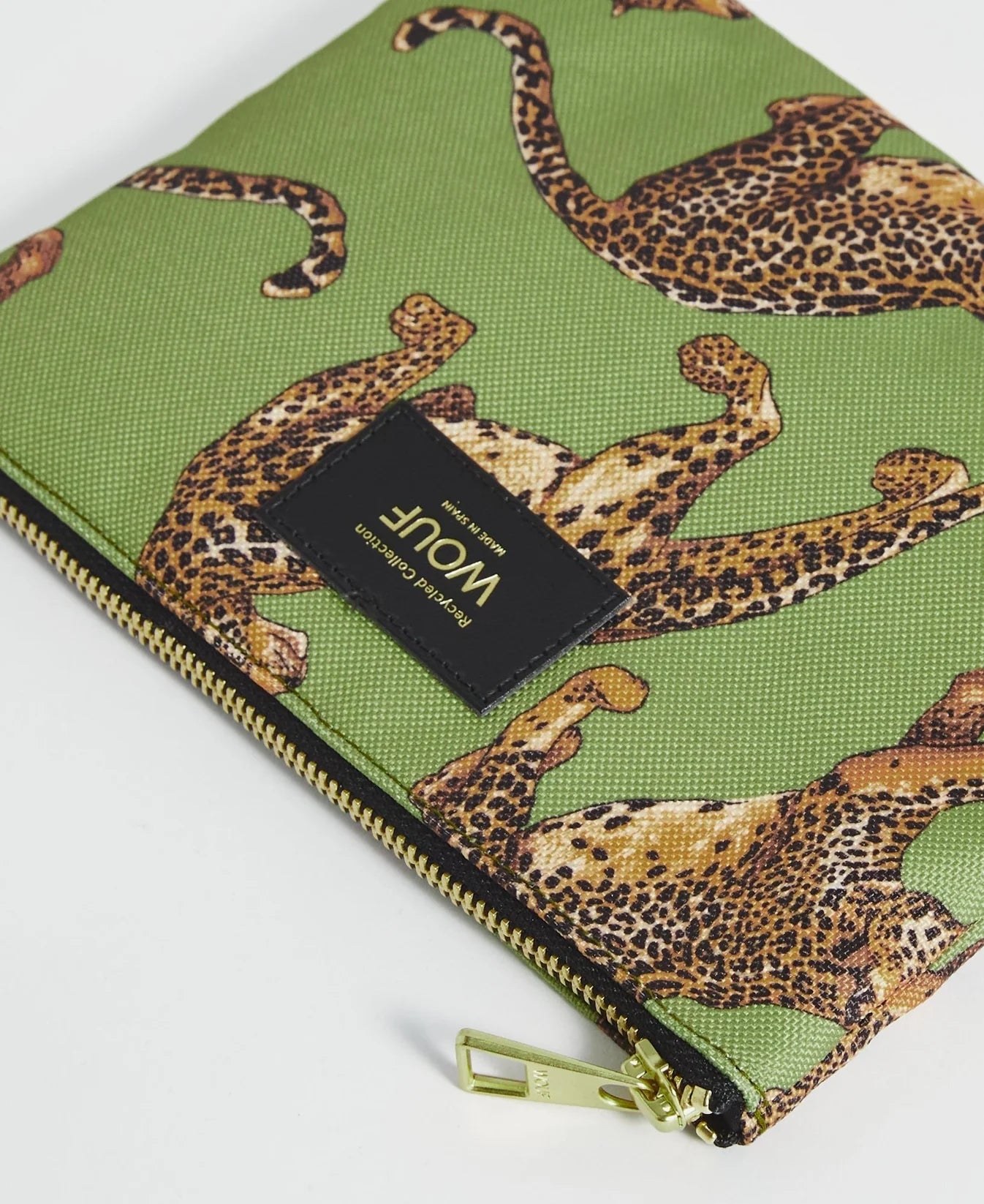 Pochette - Olive Leopard Daily