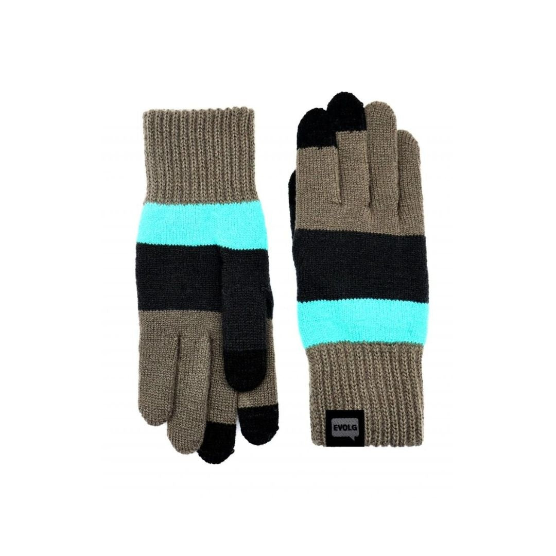 Gants Tactiles - Axis Charcoal, Menthe & Gris