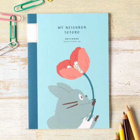 B6 Totoro Poppy Notebook - My Neighbor Totoro