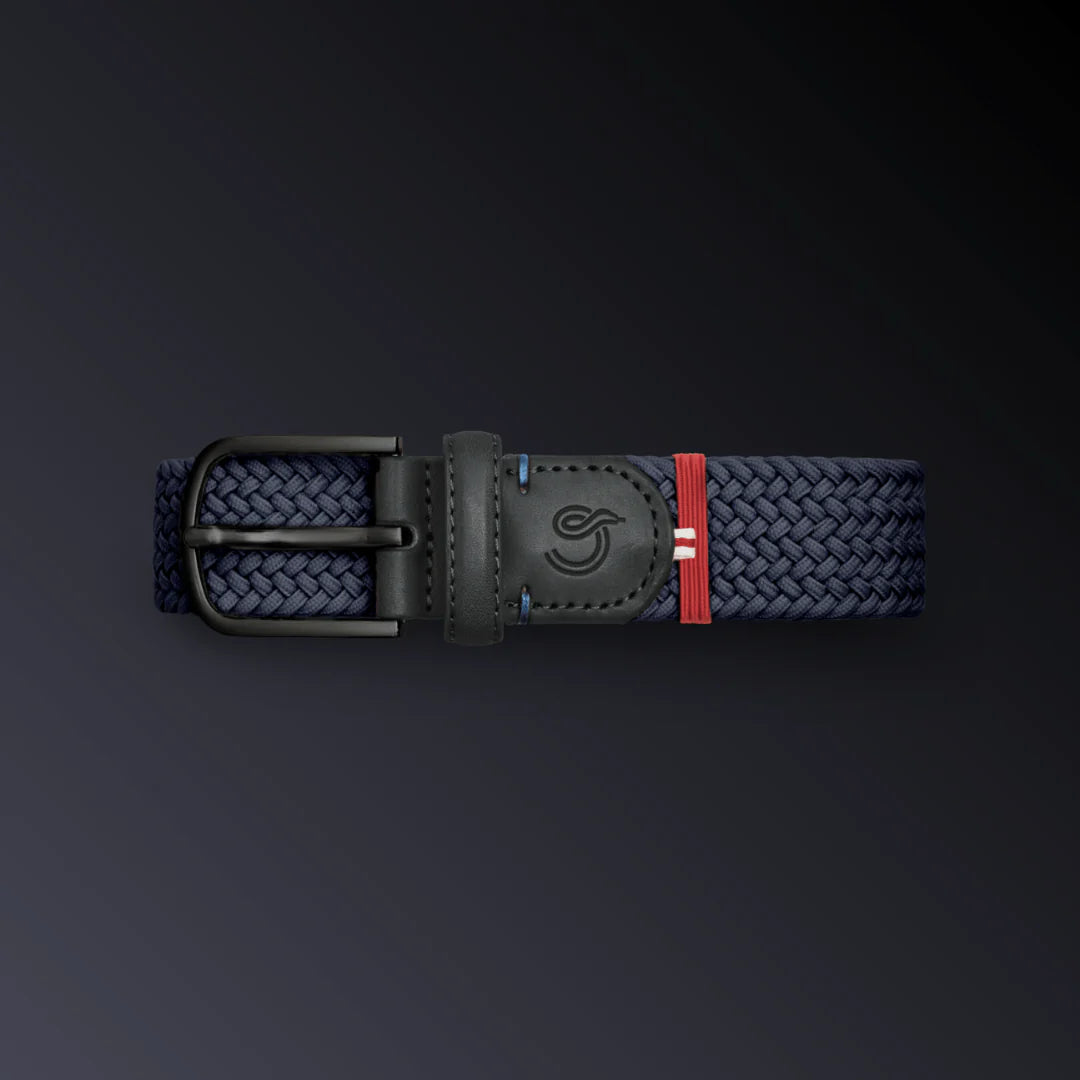 Memphis Mono Belt - Grey Black